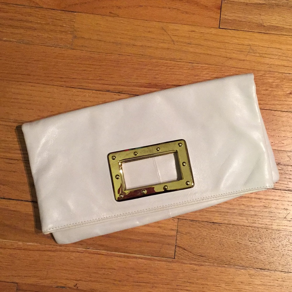 Banana Republic Leather Clutch